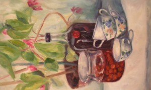 nature morte aux griottes