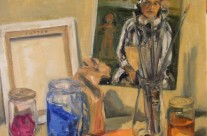 Nature morte aux pinceaux