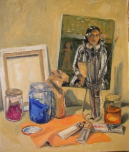 nature morte aux pinceaux