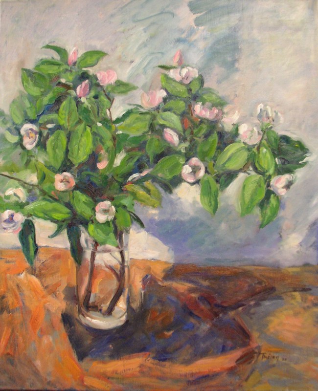 Fleurs de cognassier