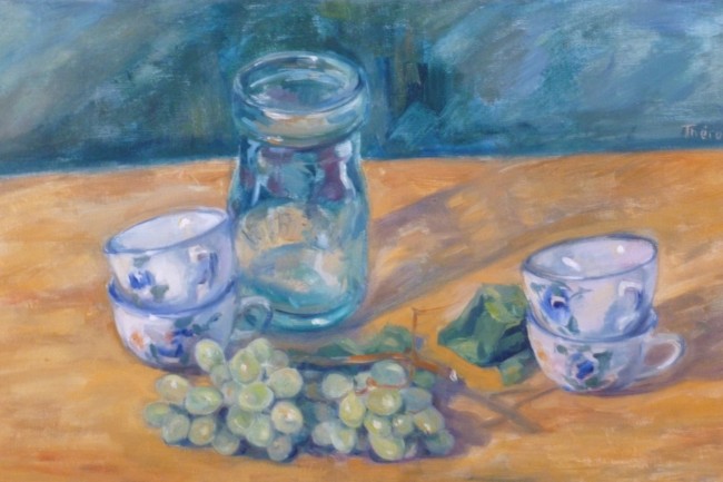 Nature morte aux tasses