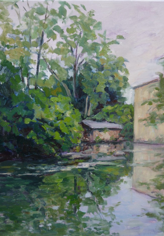 Derrière la filature